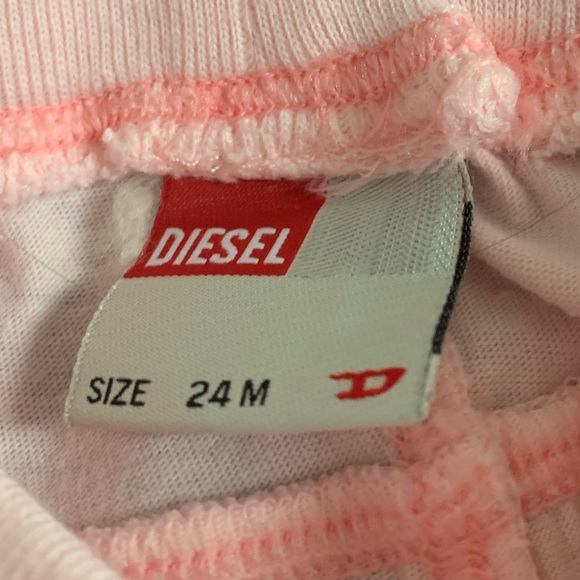 Diesel Baby Cotton Ankle Sweat pant - Picture 4 of 5
